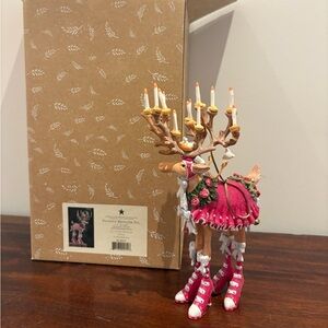 Patience Brewster MacKenzie-Childs Dash Away Donna Reindeer Ornament